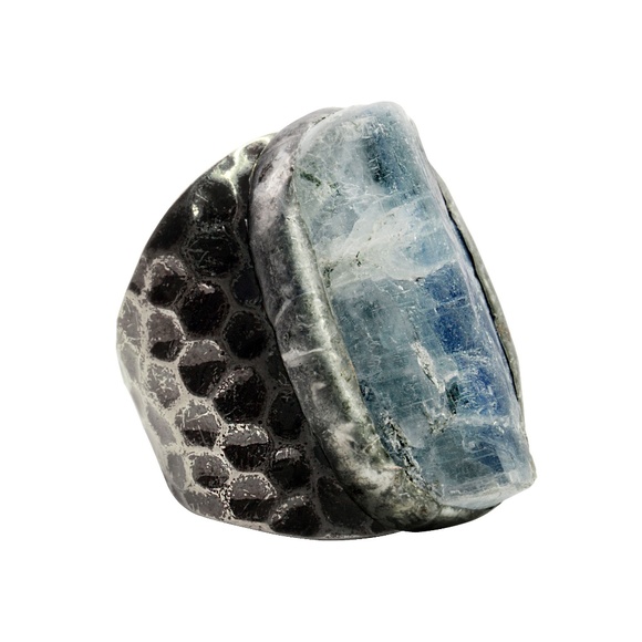 Lakeview Apparel Jewelry - 2/$50Black Metal and Rough Agate Rock Adjust. Ring Lakeview Apparel Jewelry - 2/$50Black Metal and Rough Agate Rock Adjust. Ring